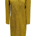 Newport News Wool Blend faux Fur Collar Midi Coat Size 6P Photo 0