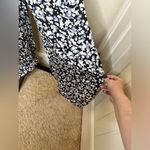 Billabong NTM: Twist N Shout Black, White, Grey & Blue Wide Leg Jumpsuit Sz M Photo 6