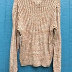 BLANK NYC Heather Ribbed Crew Neck Sweater L NWT Photo 2