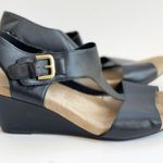 Comfort plus Womens  Black Wedge Sandals - Sz 10 Photo 1