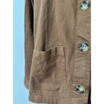 Quince  Organic Comfort Stretch Barn Chore Jacket Rust EUC Size L Photo 6