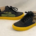 Vans Old School National Geographic Photo Ark Black Yellow Skate Shoes Women's 6 Photo 0