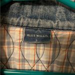 Blue Willi’s large quilted denim jacket Photo 1