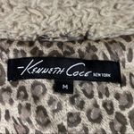 Kenneth Cole Women's Fuzzy Faux-Fur Teddy Jacket Coat in Beige Size Medium Photo 10