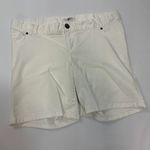 Liz Lange  White Denim Maternity Short Photo 0