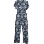 Style & Co  Medium Jumpsuit Floral Surplice V-Neck Dolman Sleeve Stretch Multi Photo 4
