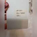 Elena Baldi Cream Floral Open Front Kimono Cardigan NWT Pink Size L Photo 5