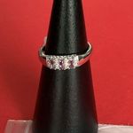 Bomb Party RBP5663 “Peaceful Beauty” LC Corundum on Rhodium Size 9 Ring NWT Silver Photo 3
