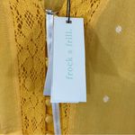 Modcloth NWT Frock & Frill. Sunshine of Your Love Yellow Floral Midi Dress Sz 6 Photo 5