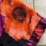 Camilla Ruffle Hem Playsuit Midnight Poppy Photo 6