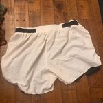 YOUNGLA TwoFer Athletic Shorts White Size L Photo 3