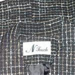 N Touch Tweed Blazer Suit Jacket Black Size 10 Photo 4