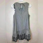 BP‎ Nordstrom Women’s Ruffle Tank Black/White Stripe Dress Size S White Photo 1
