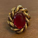 Ruby Vintage chain ring Photo 2