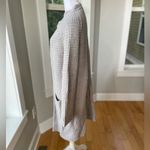Madewell Gray Waffle Stitch Sweater Coat Duster Size Small Photo 6