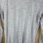 Lululemon  Emerald Long Sleeve 3‎ Color Space Dye Ice Grey Alpine White Size 8 Photo 1
