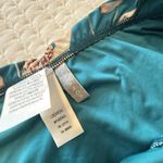 La Blanca Blue Caribbean Current Orchid Floral Ruched Bikini Swim Bottom 10 NWT Photo 5