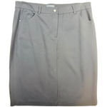 GRACE the perfect fit Womens Black Pencil Skirt Size 16 Knee Length Career Work Photo 0