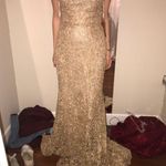 Amelia Couture Gold Mermaid Prom Dress  Photo 2