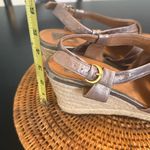 Clarks  Bronze Wedge Sandals Photo 5