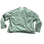 Vintage Bill Blass 90’s Plus Button Front Cropped Jacket Sage Green Size 2X Photo 6