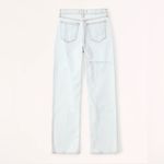 Abercrombie & Fitch  Curve Love The Baggy Mid Rise Jeans Size 34 Photo 6