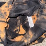Balance Athletica  Vitality Small Orange and black tie-dye biker/workout shorts  Photo 2