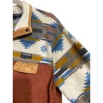 Simply Southern WO SIZE LARGE AZTEC AND RUST FLEECE SHIRT GOOD CLEAN CONDITION Photo 6