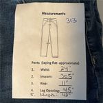 Akira  Women's High Rise Skinny Jeans Sparkle Rhinestone Blue Size 9 Photo 12