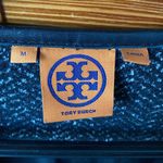 Tory Burch Senal Vest Tweed Belted Leather trim M Photo 2