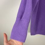 Free People Ottoman Oversized Slouchy Sweater Cowl Neck Purple Women’s Large Photo 5