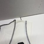 Y2K Daddys Girl Slogan Varsity Tank Top White Size L Photo 3