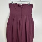 House Of CB  Lucia Strapless Corset Maxi Dress in Grape Size Large+ (X-Large) Photo 10