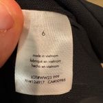 We Wore What REVOLVE Black Velvet Peplum Corset Top Embroidered Roses Size 6 Photo 5