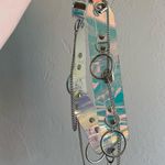iHeartRaves Holographic Iridescent Rainbow PVC Belt Photo 2