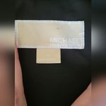 Michales Kors Asymmetrical Zipper Coat Size M Black Size M Photo 13