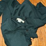 Boden Bernadette Ruffle Front Cardigan Sweater teal green Medium wool blend Photo 1