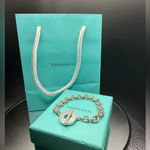 Tiffany & Co. Rare 1837 Toggle Chain Bracelet Sterling Silver 7” – Vintage Photo 3