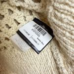 Stateside Cardigan Sweater Womens XS Beige Button Up Open Knit Crochet NWOT Photo 5