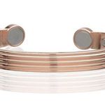 Solid Copper Magnetic Bracelet Arthritis Pain Therapy Energy Cuff Bangle Photo 0