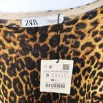 ZARA NEW Long Sleeve Cheetah Print Knit Top Womens Size S Sweater Photo 4