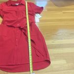 Rachel Parcell  Red Shirt Dress Photo 7