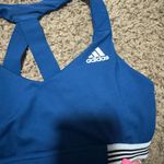 Adidas Blue Racerback Swim Top Photo 1
