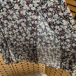 Lost + Wander Lost +‎ Wander Black Floral Maxi Skirt Size Medium Photo 4