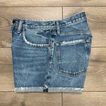 Abercrombie & Fitch  Natural High Rise Jean Shorts‎ Size 26 Photo 2