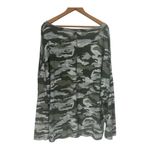Chaser Cozy Slubbed Camo Print Long Sleeve T-Shirt Plus Size 2X NWT Photo 2