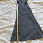 Rebecca Taylor Sweater Dress Women's Size M Gray Sleeveless Sheath Wool Blend Photo 4