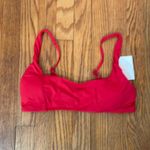 ANDIE  The Havana Bikini Top swimsuit Cherry Red size XS NWT Photo 2