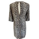 Equipment Aubrey Dress Silk Leopard Cheetah Relaxed Shift Dress Size Small Photo 4