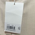 frame denim NWT FRAME Relaxed Bermuda Shorts Long Length High Rise Pockets in Bone Size 4 Photo 7